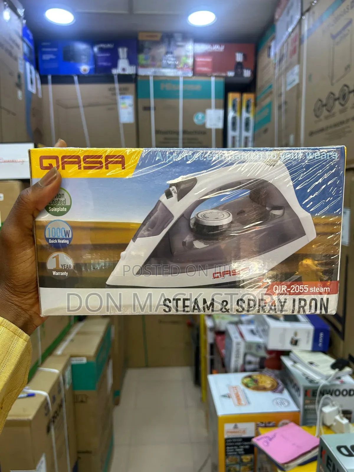 Qasa Steam Iron