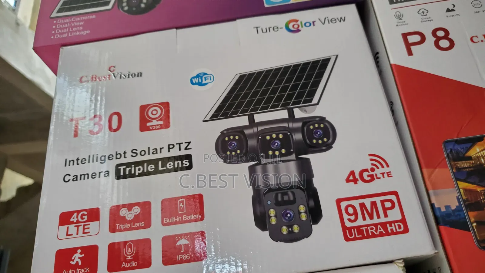 T30 Wifi 3lens Camera.