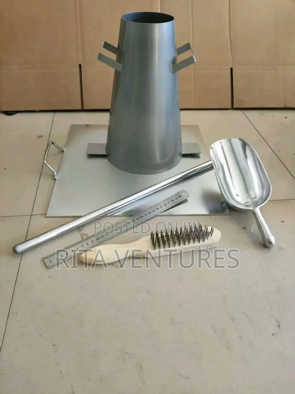 Concrete Slump Cone Apparatus