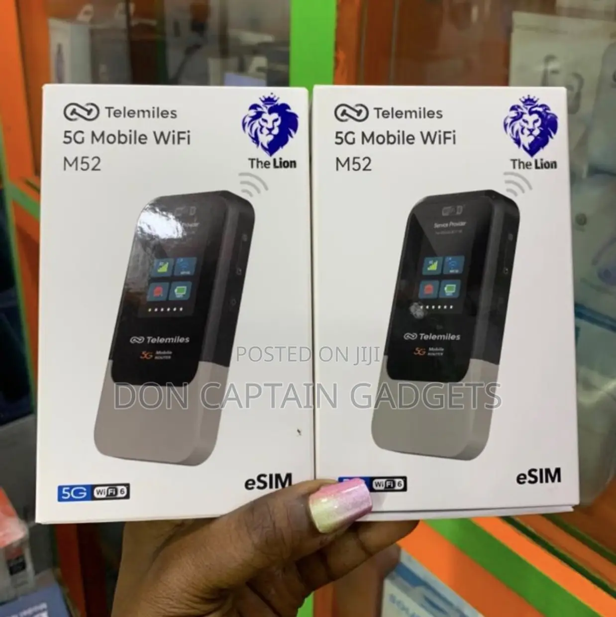 Telemiles M52 5g Wi-Fi Mobile Hotspot ( All-Sim )