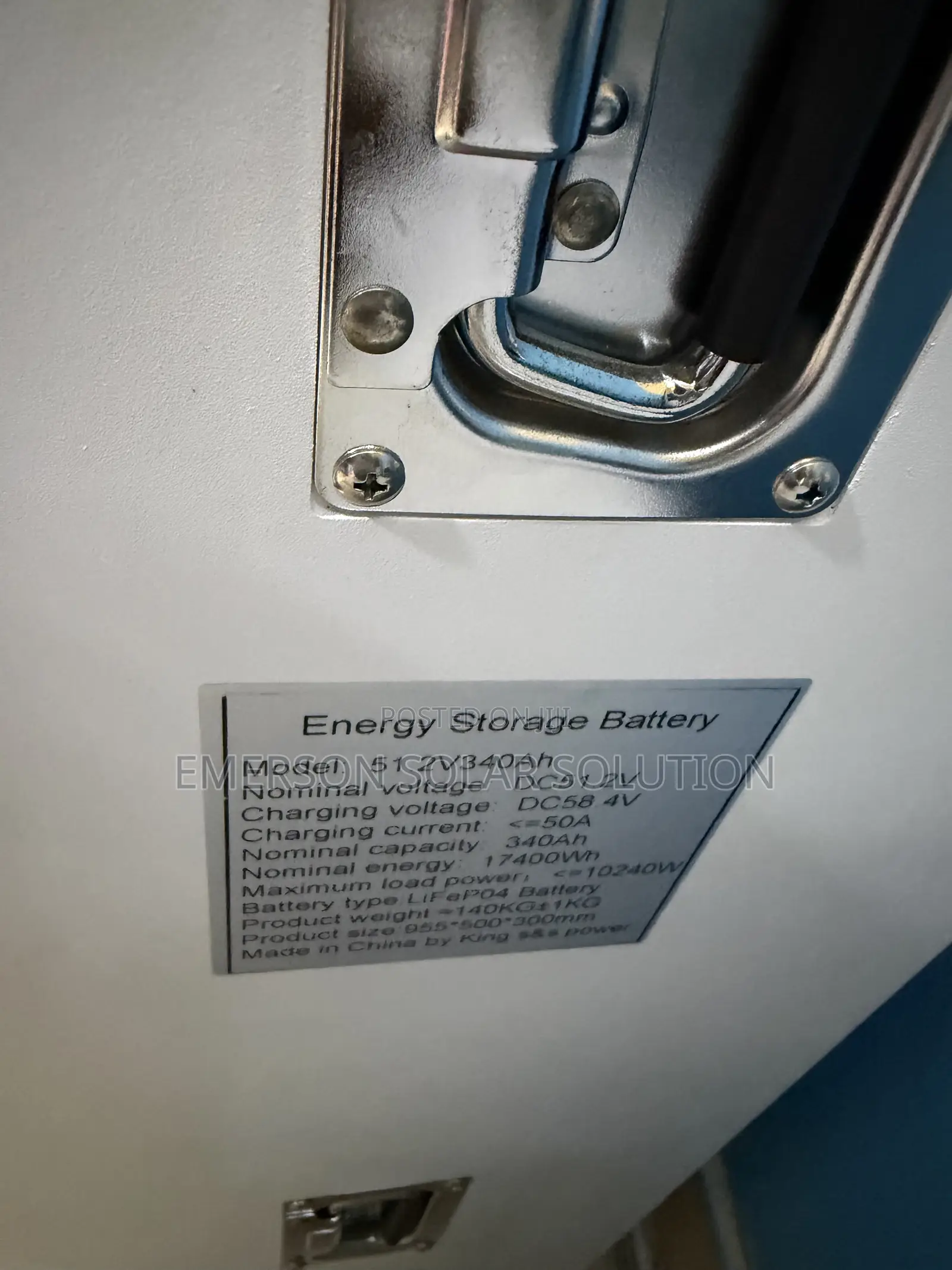 18kwh 48v and One Lithium Battery