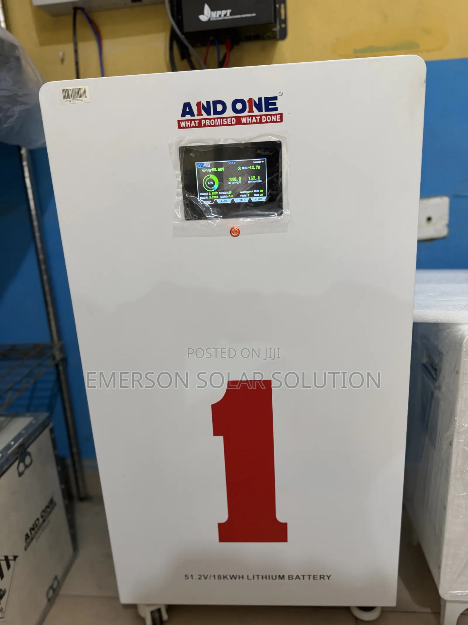 And One 18kwh Lithium Battery