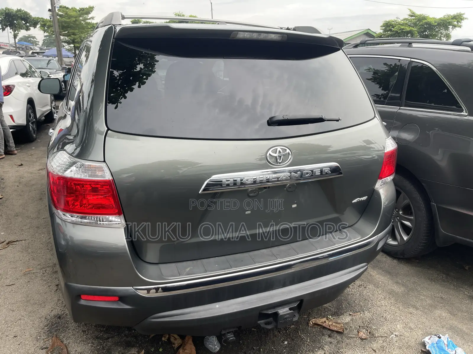 Toyota Highlander Limited 3.5l 4WD 2013 Green