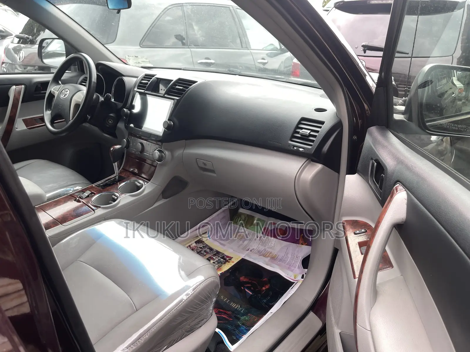 Toyota Highlander Limited 3.5l 4WD 2013 Burgundy