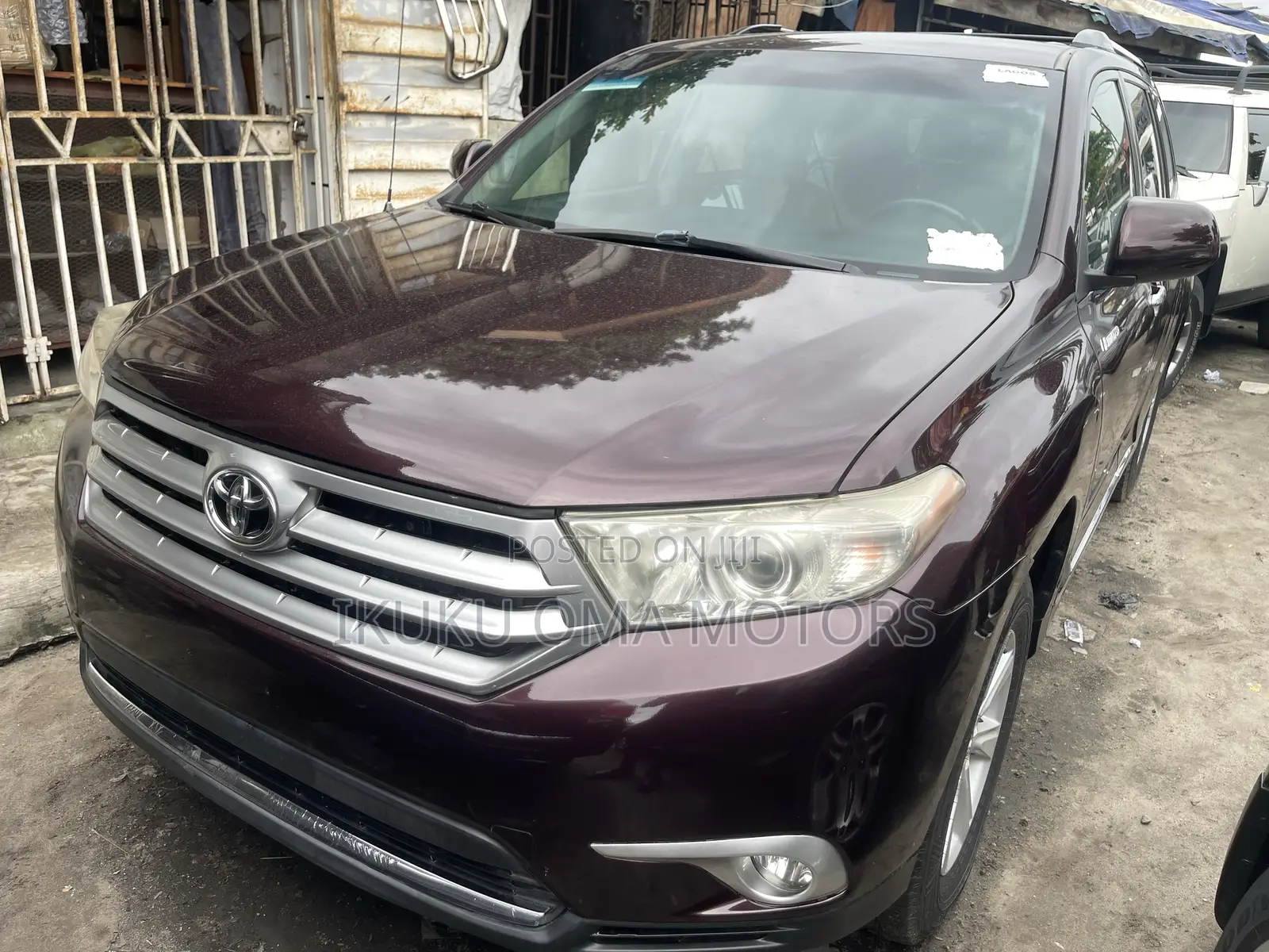 Toyota Highlander Limited 3.5l 4WD 2013 Burgundy