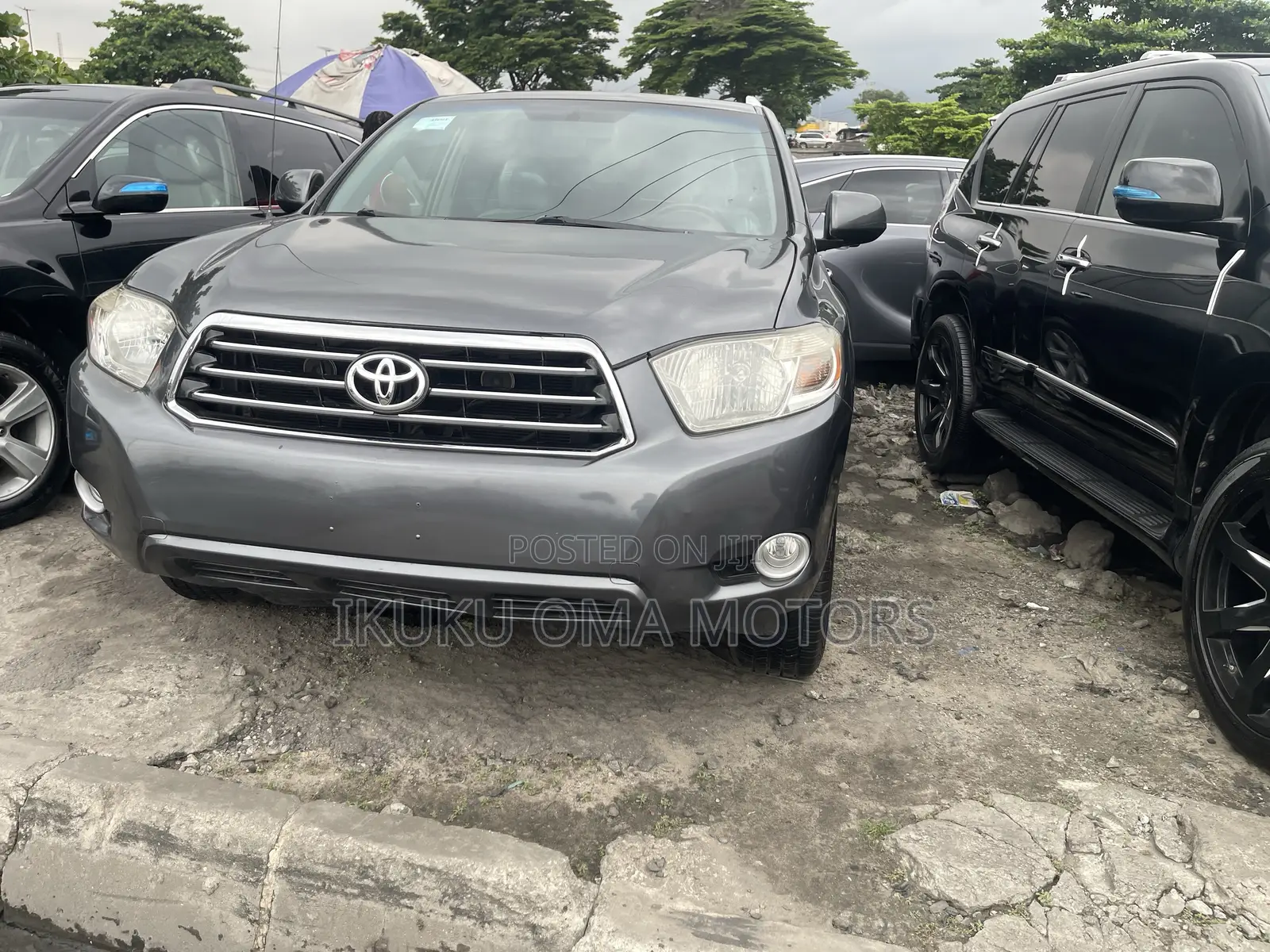 Toyota Highlander Limited 2010 Gray