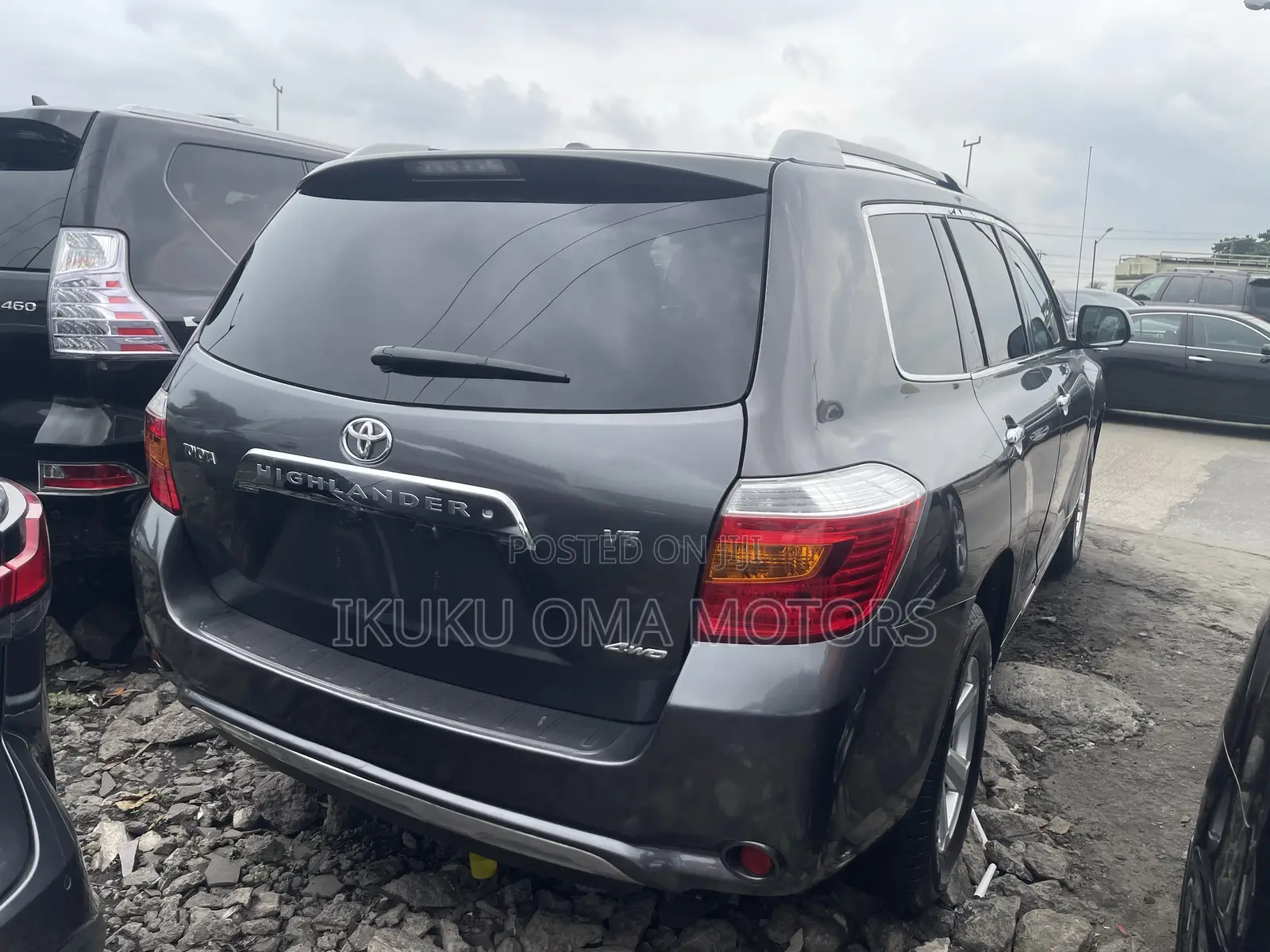 Toyota Highlander Limited 2010 Gray