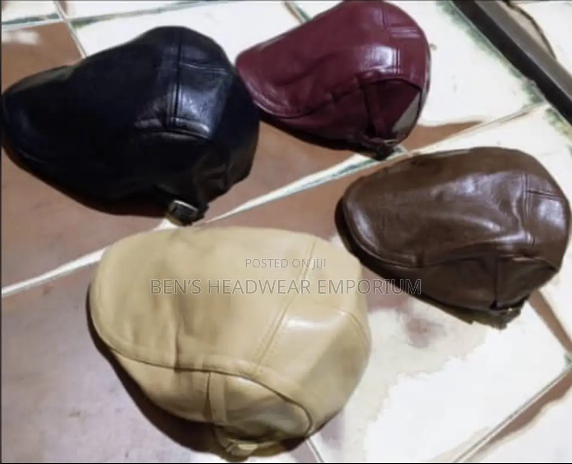 Leather Pappas Cap.
