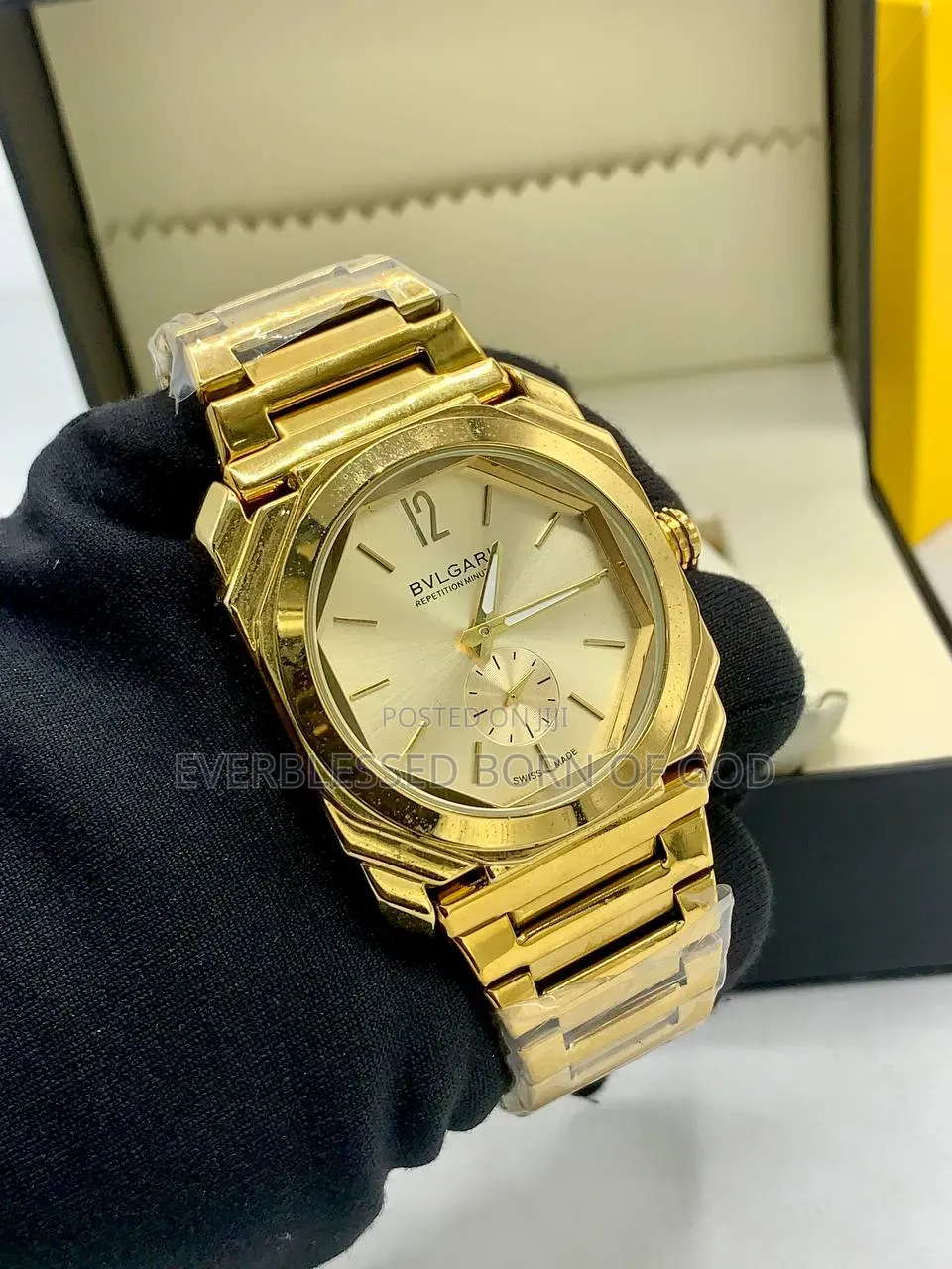 Top Quality Bvlgari Watch and Bracelet Set