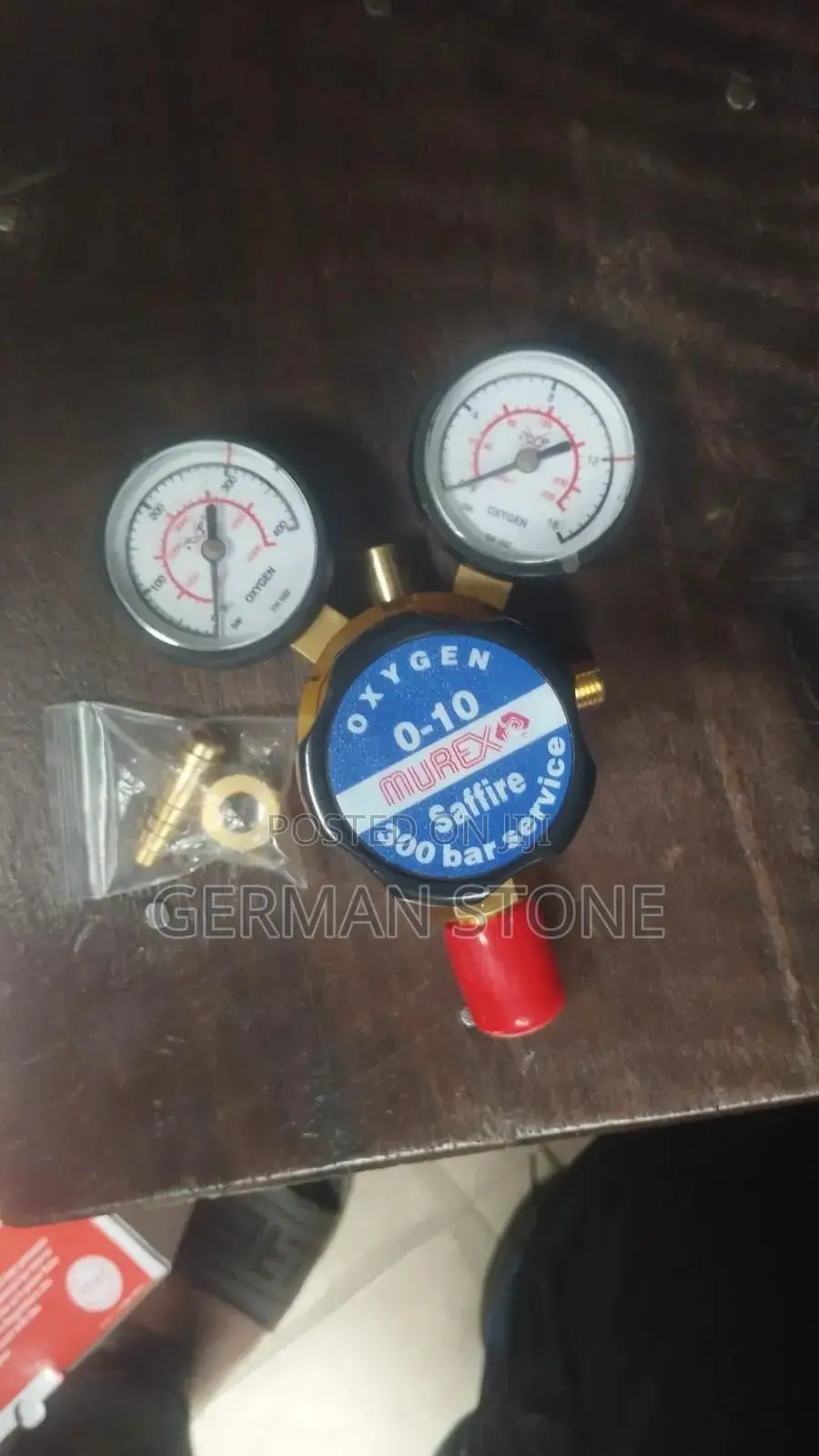 Murex Saffire Single Stage Oxygen Regulator,