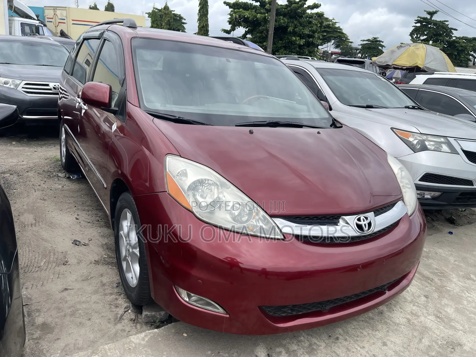 Toyota Sienna XLE Limited AWD 2006 Burgundy