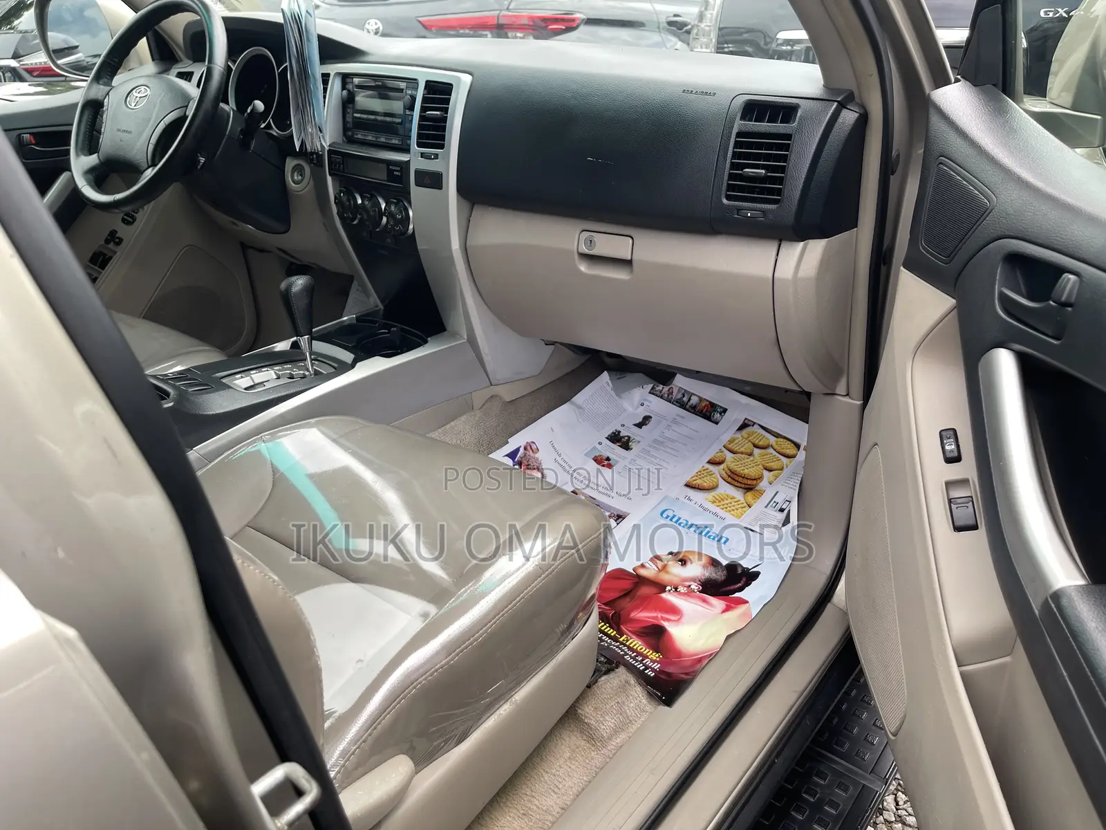 Toyota 4-Runner Limited V6 2007 Gold