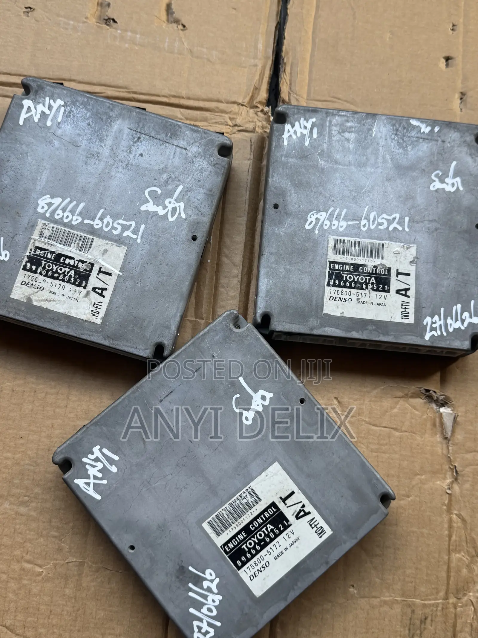 Ecu Brain Box Land Cruiser 2000/2002 1kdftv Diesel at 89666-60521.
