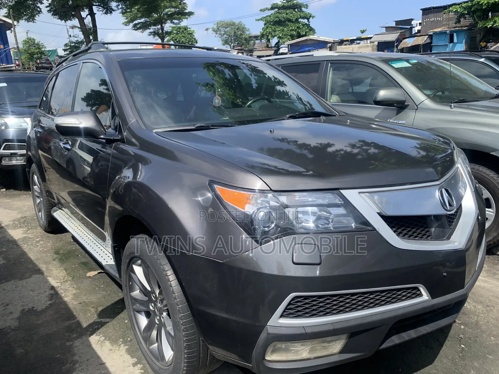 Acura MDX Advance Package SUV AWD (3.7L 6cyl 6A) 2012 Gray