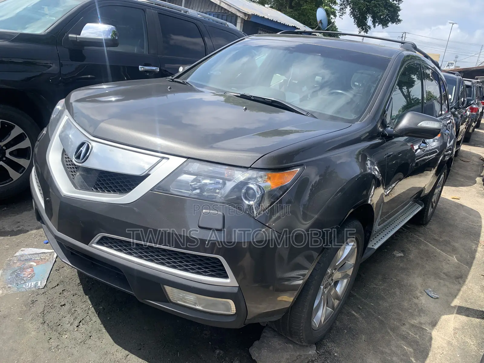 Acura MDX Advance Package SUV AWD (3.7L 6cyl 6A) 2012 Gray