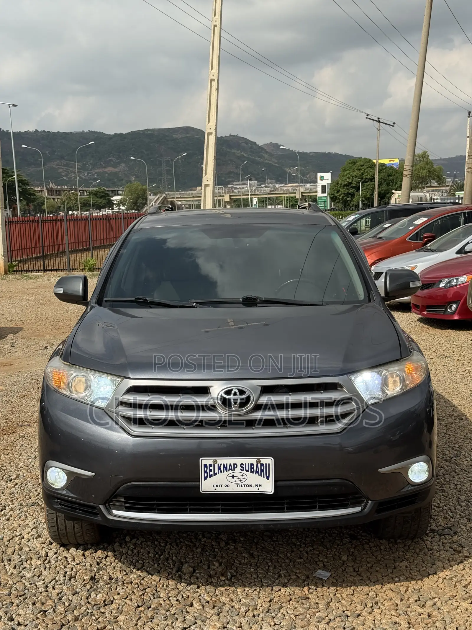 Toyota Highlander Limited 3.5l 4WD 2013 Gray