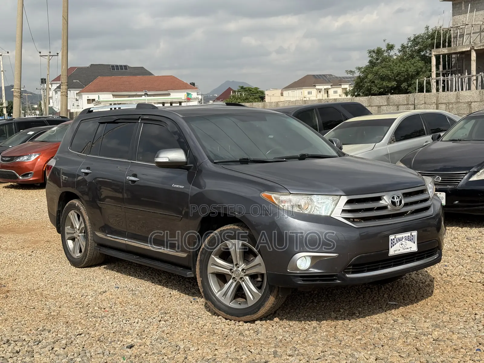 Toyota Highlander Limited 3.5l 4WD 2013 Gray