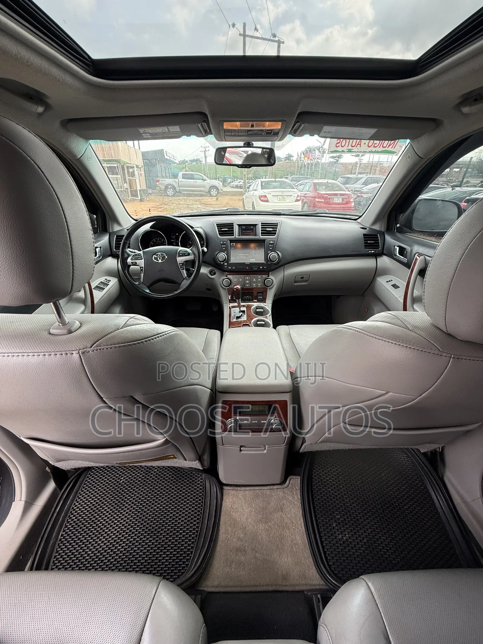 Toyota Highlander Limited 3.5l 4WD 2013 Gray