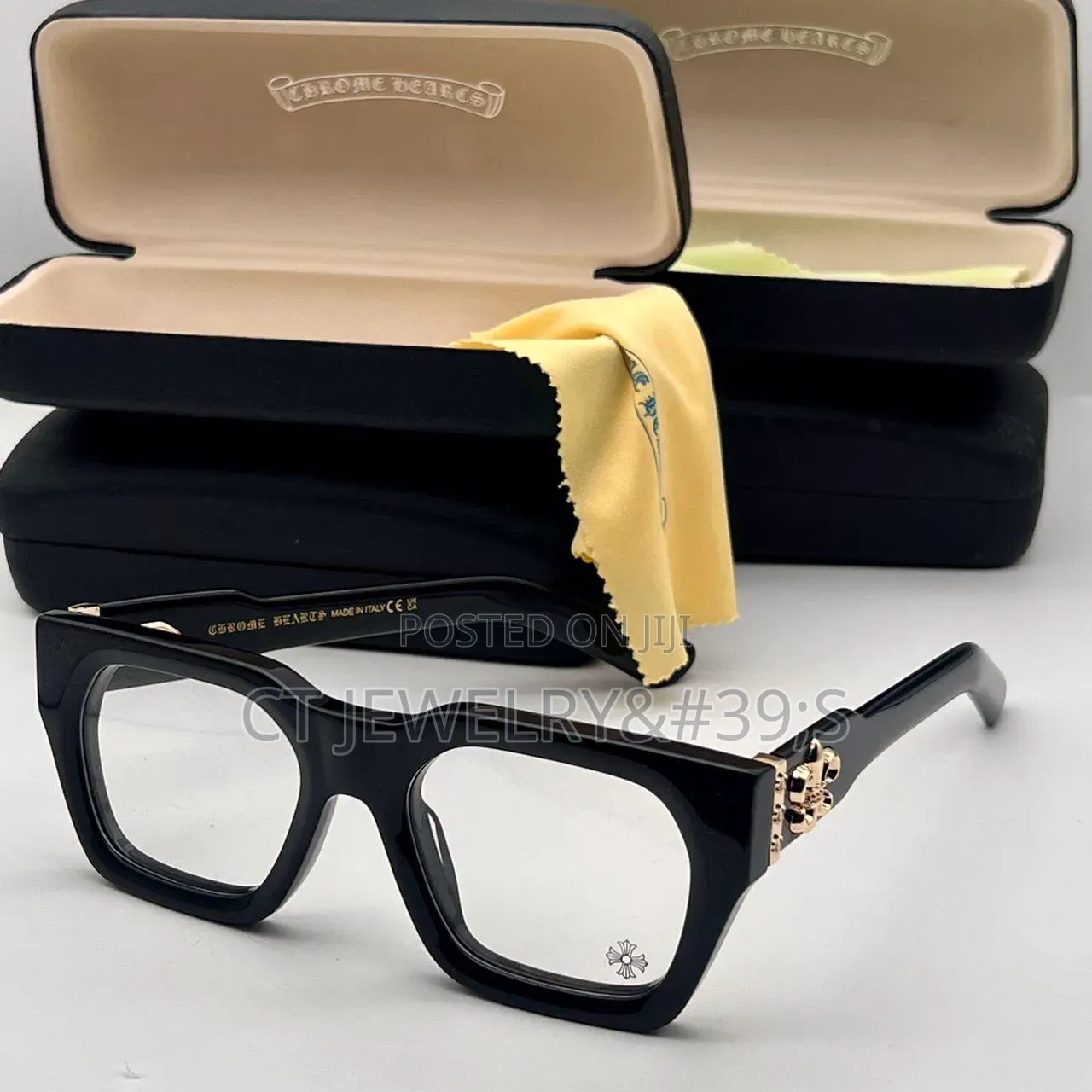 Original Thick Frame Chrome Heart Luxury Good for Lenses