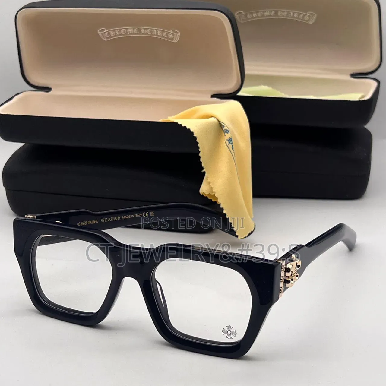 Original Thick Frame Chrome Heart Luxury Good for Lenses