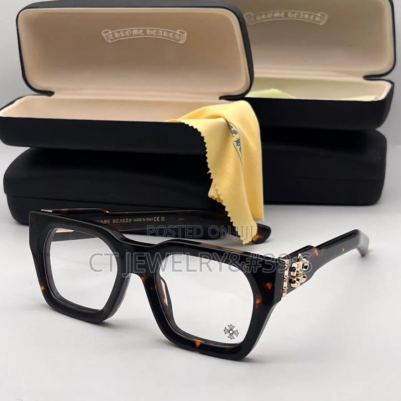Original Thick Frame Chrome Heart Luxury Good for Lenses