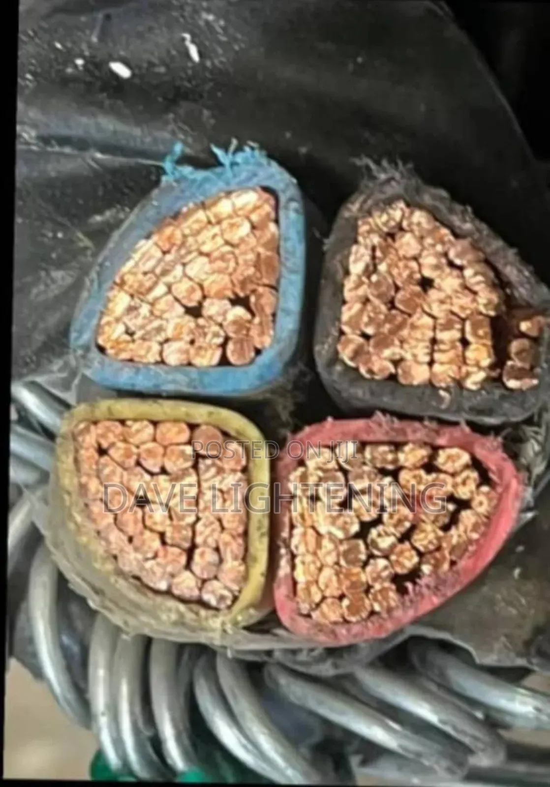 150mm 4 Core Armoured Cable