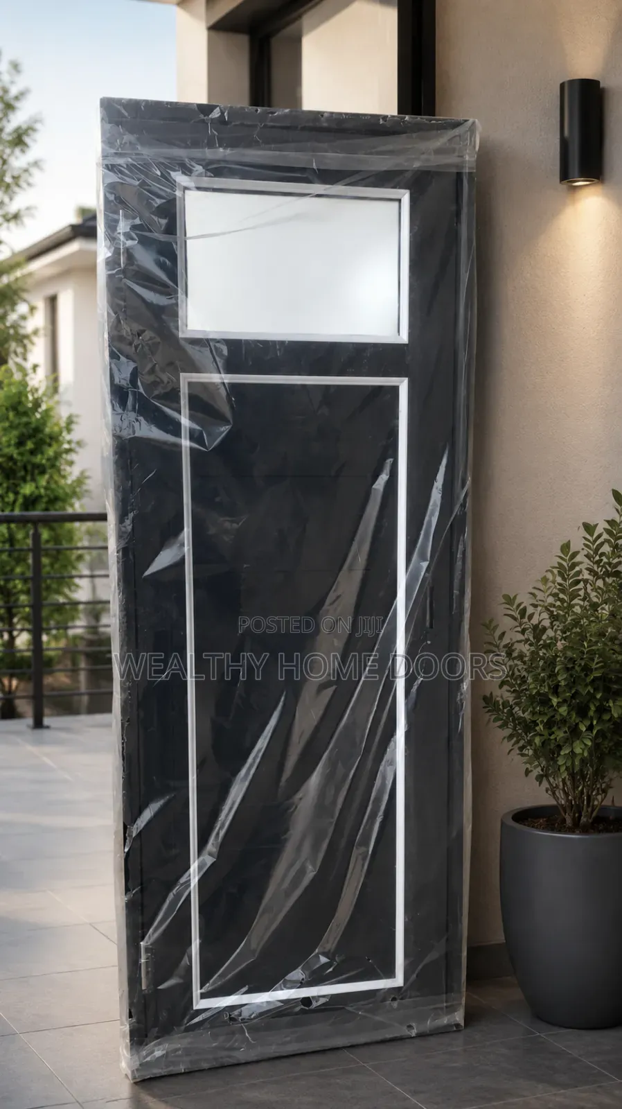 Quality 100% Waterproof PVC Bathroom/Toilet Door