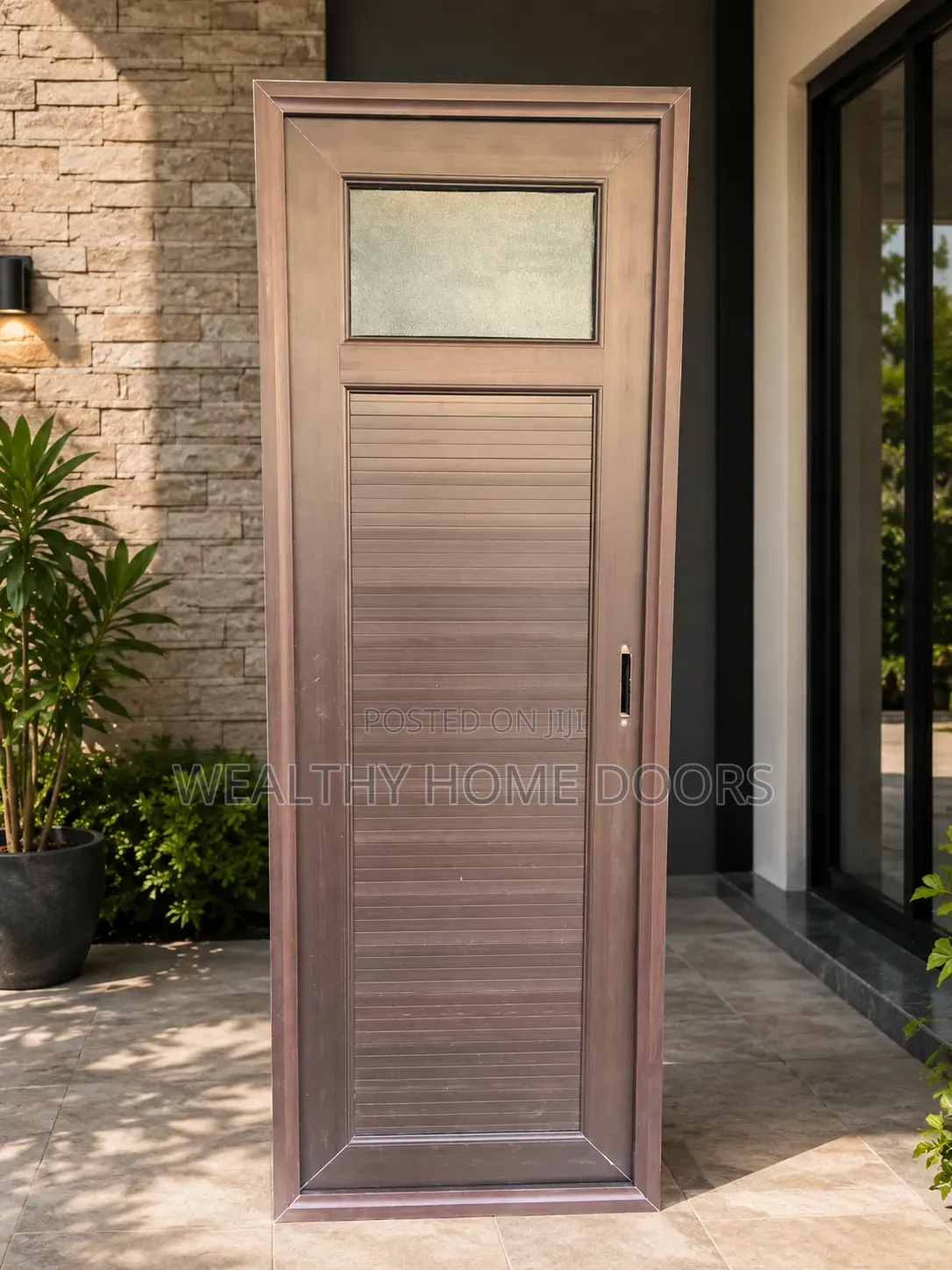 Quality 100% Waterproof PVC Bathroom/Toilet Door