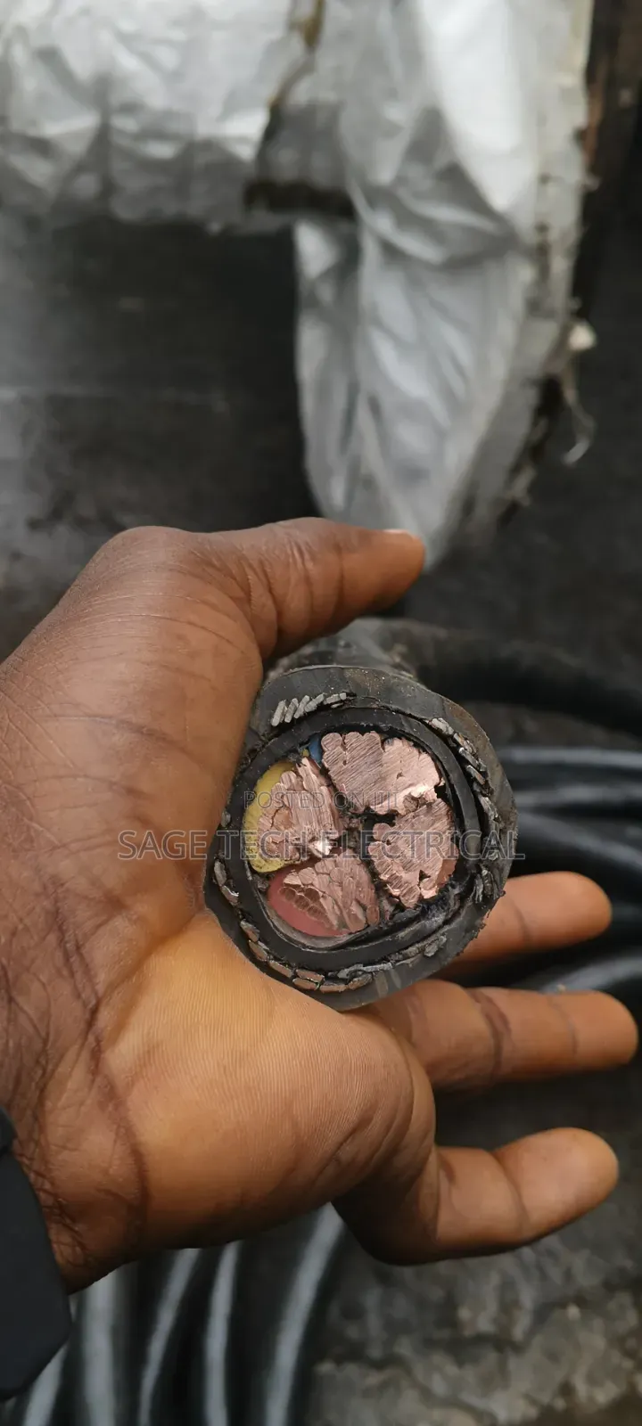 120mm 4core Nigeria Electric Armoured Cable