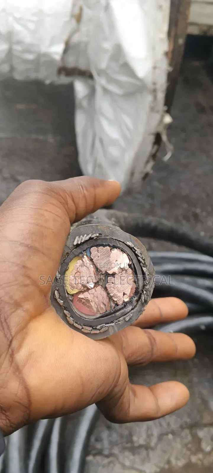 120mm 4core Nigeria Electric Armoured Cable