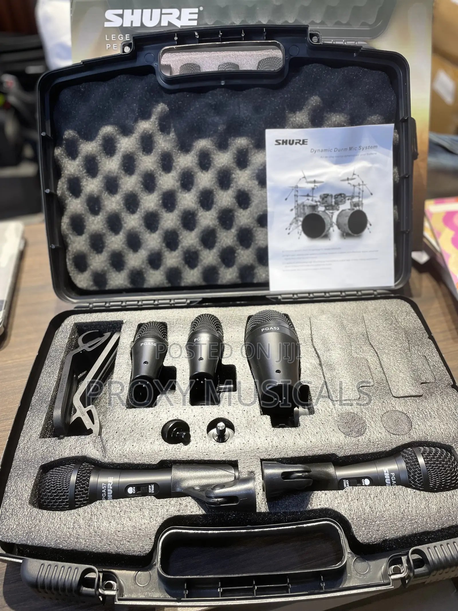 Shure Drum Microphone System 5set