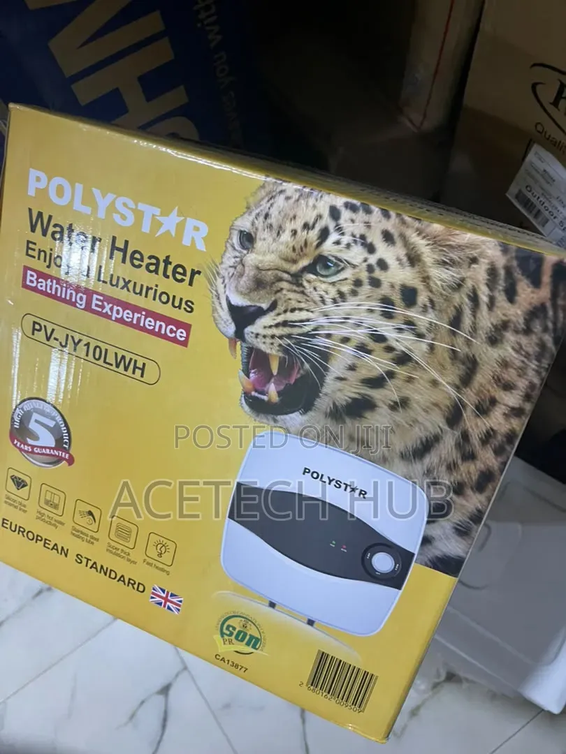 Polystar Safe Electric Water Heater 10l