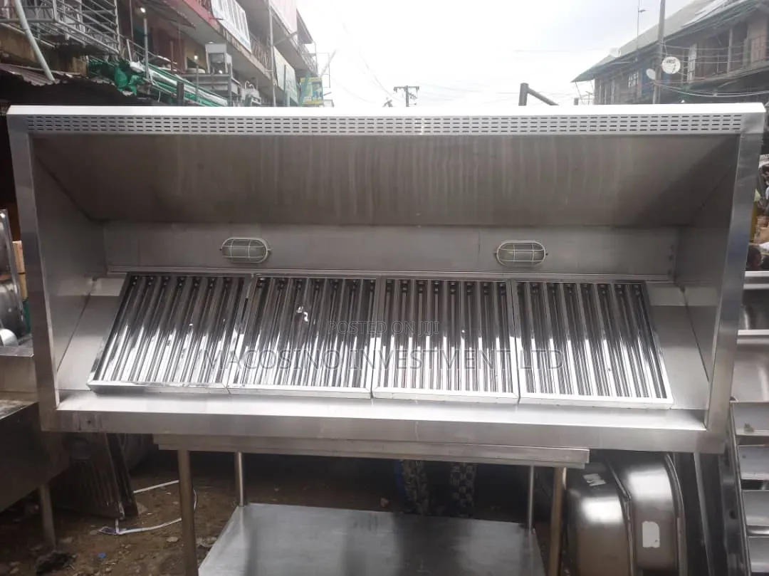 Stainless Steel Commercial Kitchen Extractor Hood
