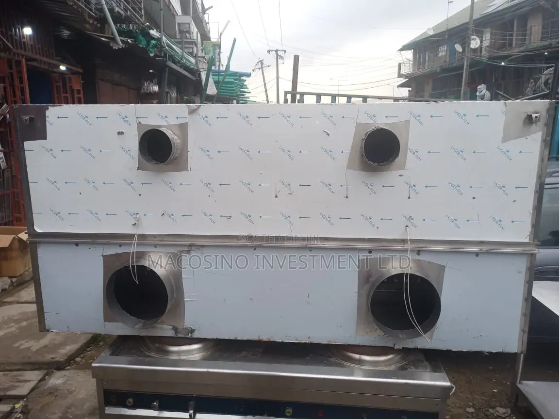 Stainless Steel Commercial Kitchen Extractor Hood
