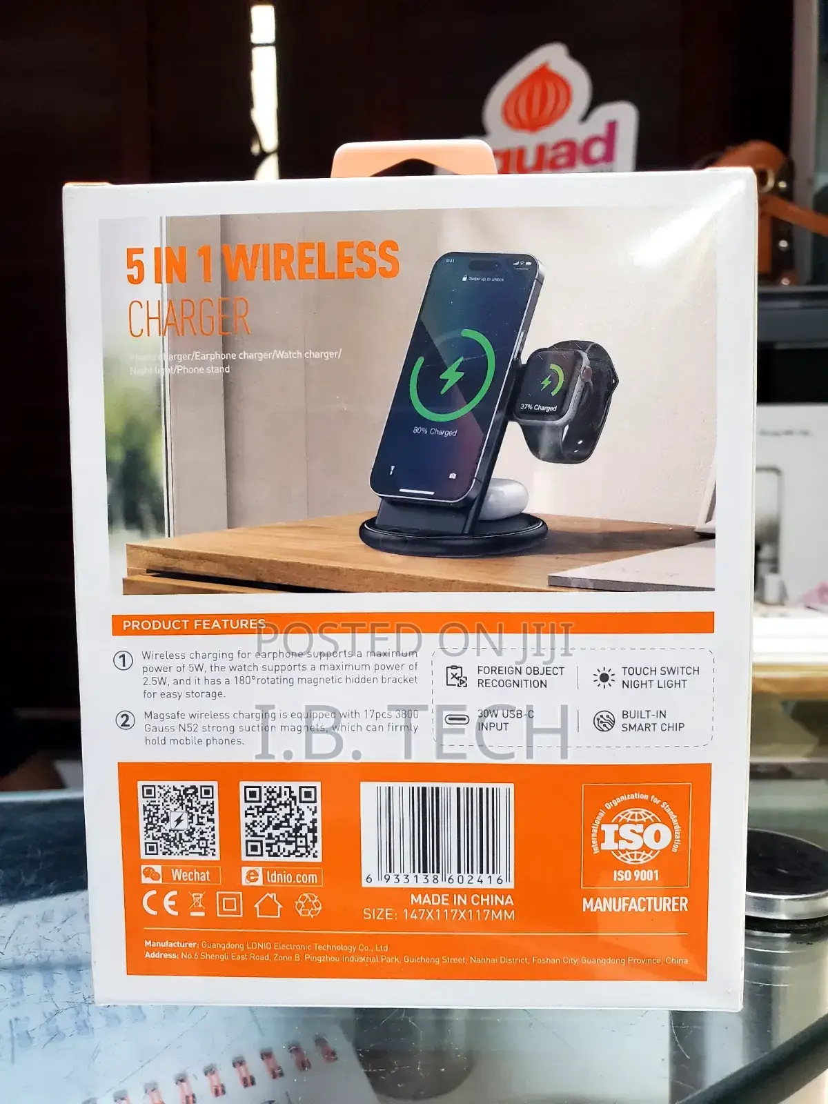 Ldnio 5 in 1 Wireless Charger 25.5w Wl02