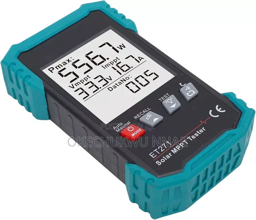 2000w Solar Panel Tester, Abs Material With LCD Display
