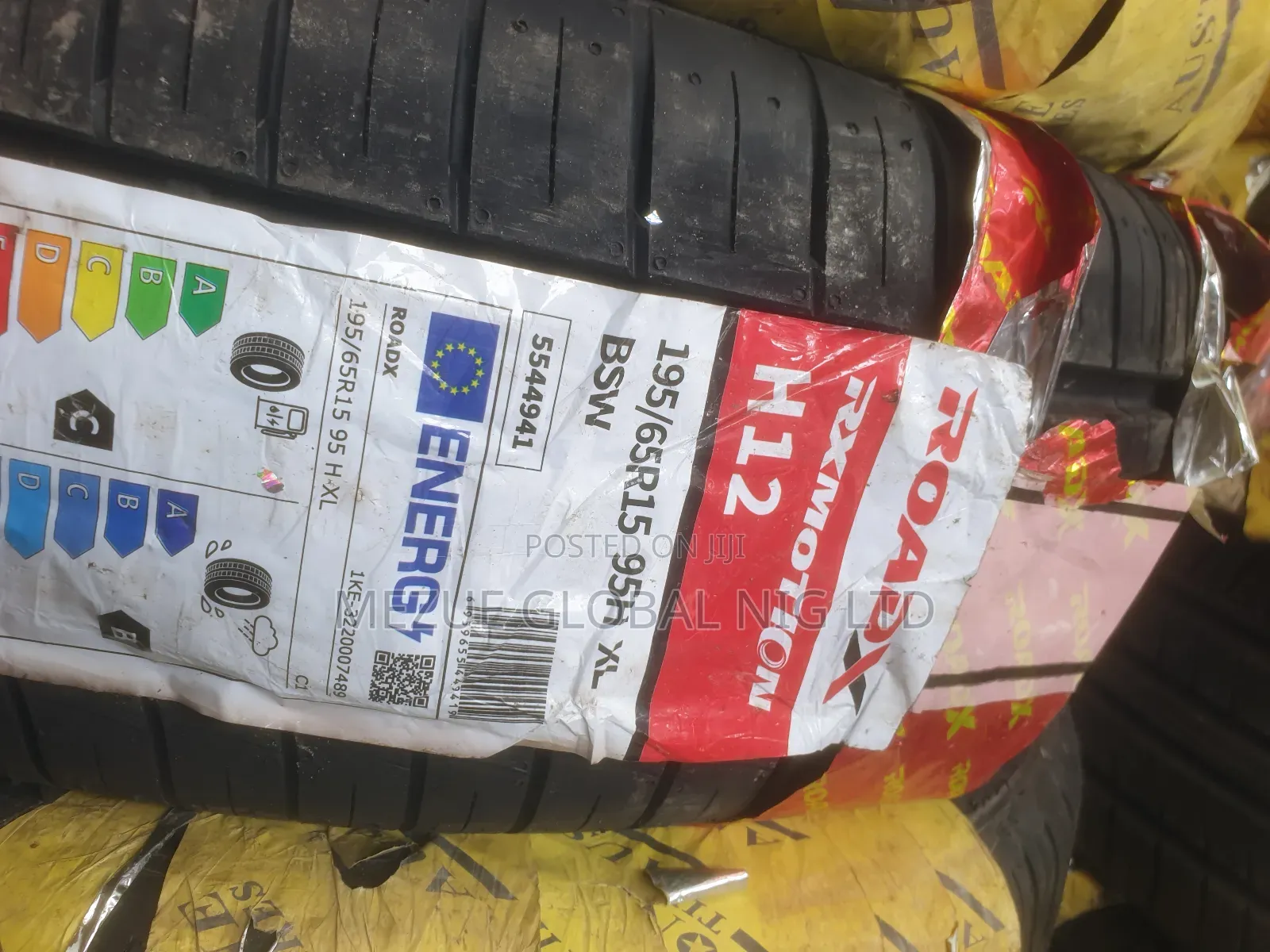 Roadex Tyre 195/65/R15 Toyota Camry Etc 