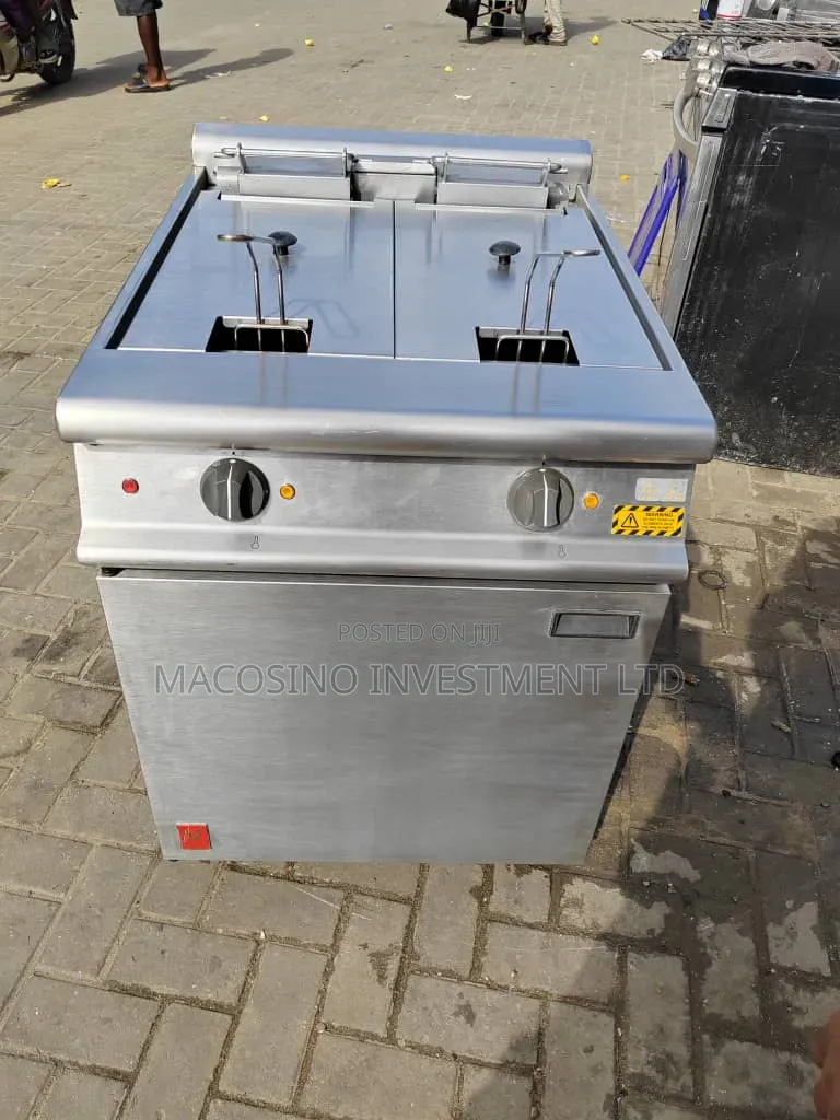 Falcon Dominator Plus Stainless Steel Twin Tank Electric Deep Fryer