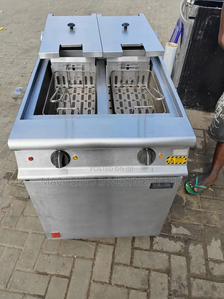 Falcon Dominator Plus Stainless Steel Twin Tank Electric Deep Fryer