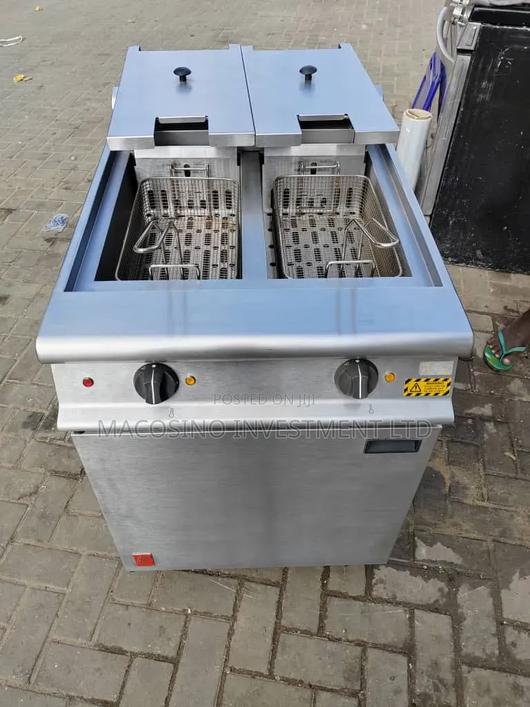 Falcon Dominator Plus Stainless Steel Twin Tank Electric Deep Fryer