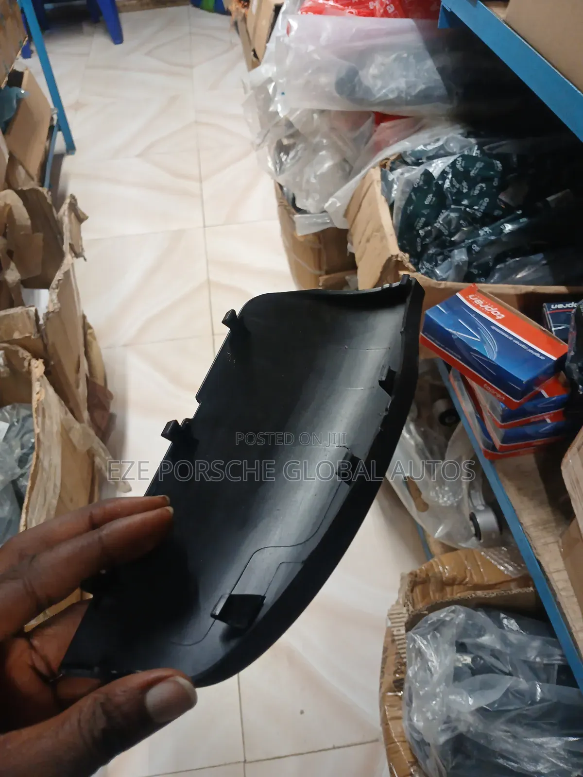 Bumper Towing Cover Porsche Cayenne 2008-2010