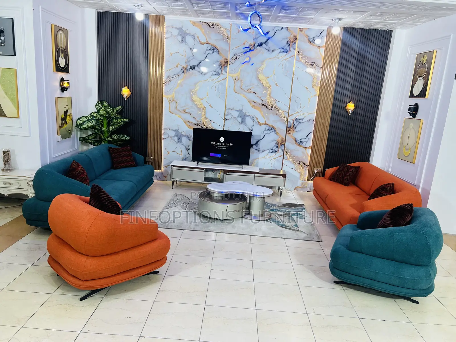 The Horizon Dual Tone Sofa