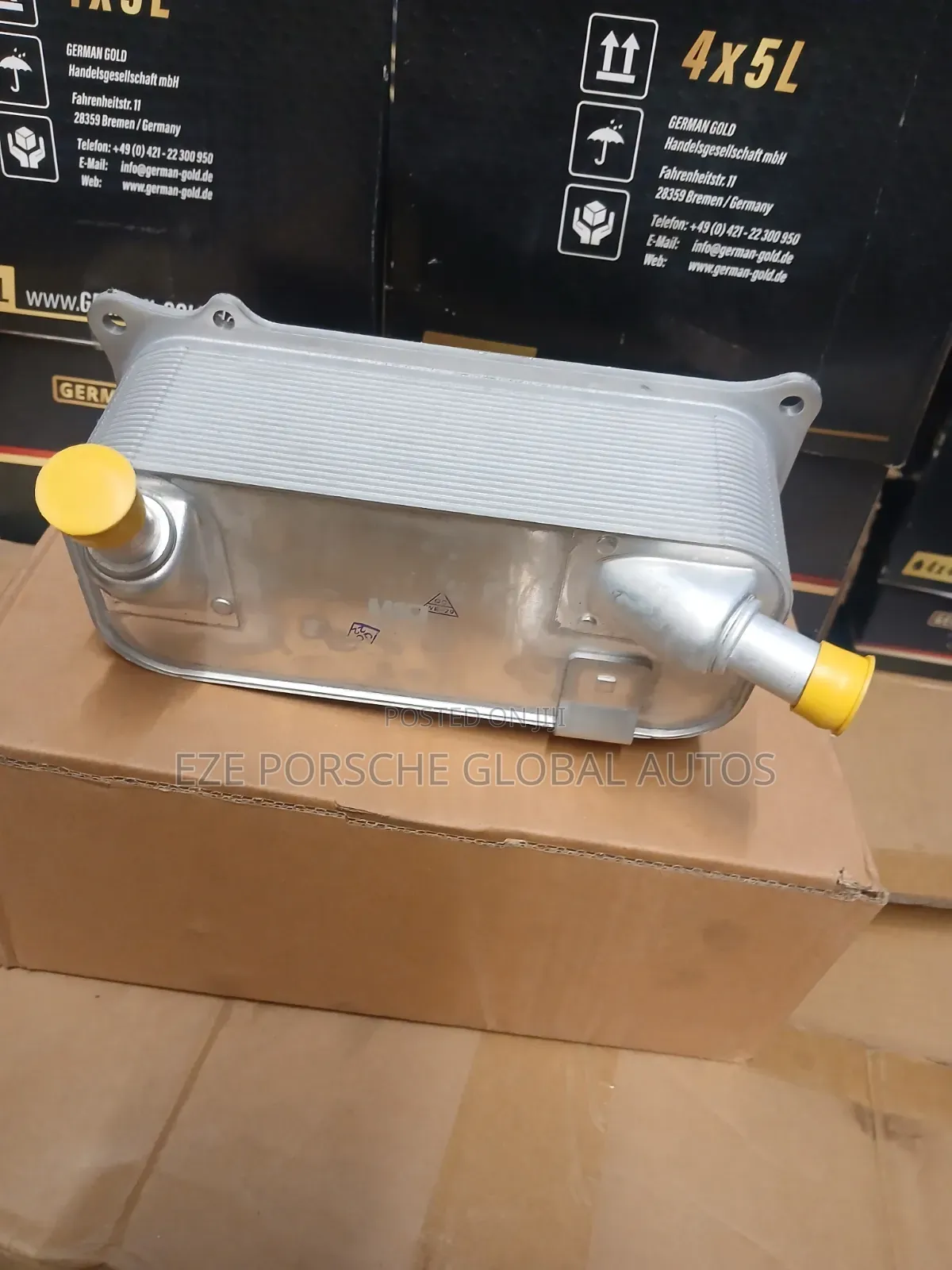 Engine Coolant V8 4.8 Porsche Cayenne 2008-2010