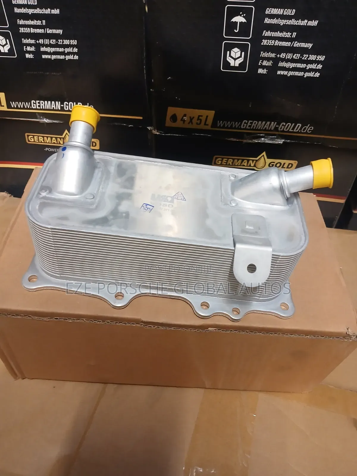 Engine Coolant V8 4.8 Porsche Cayenne 2008-2010