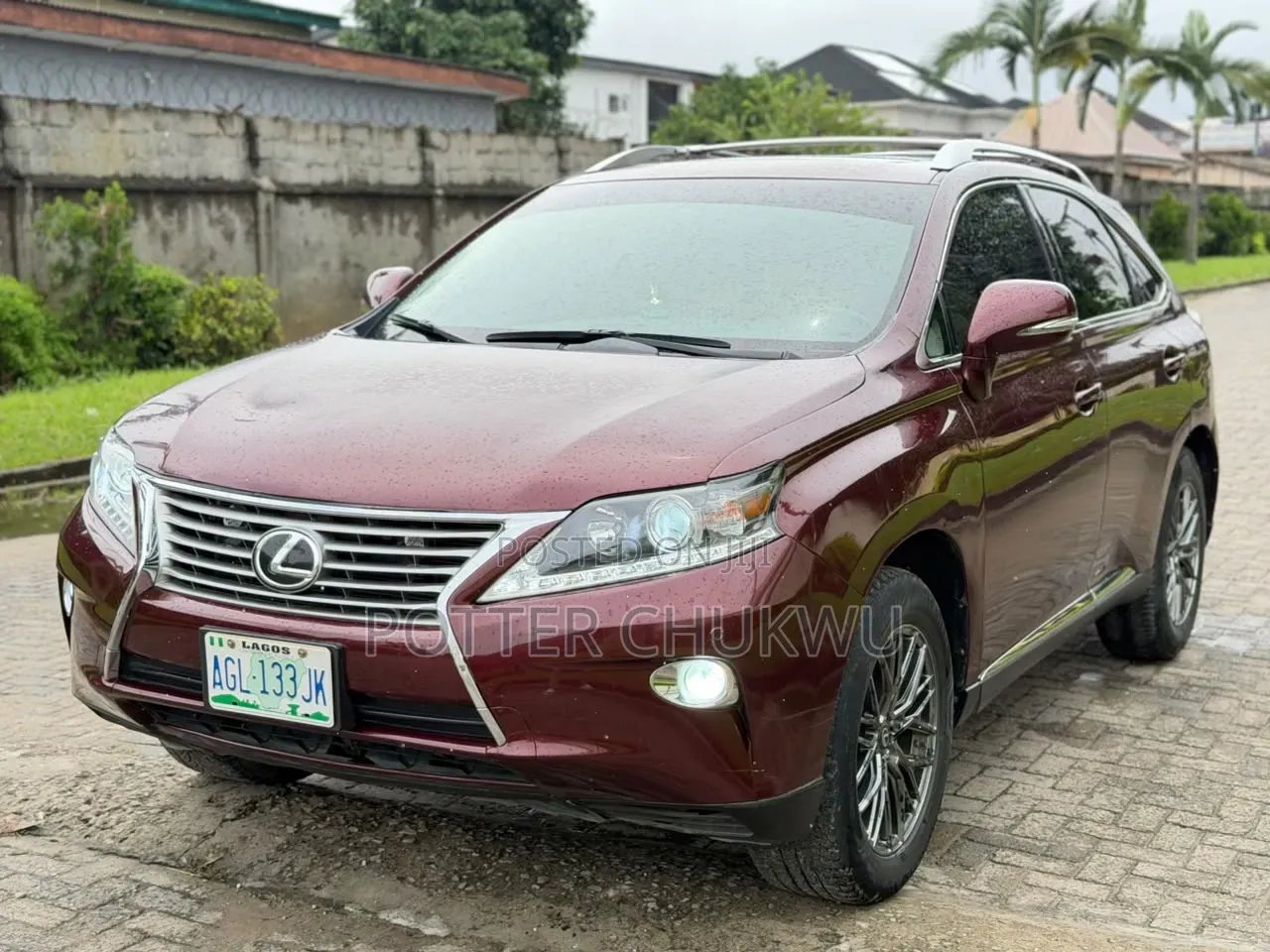 Lexus RX 2010 Burgundy