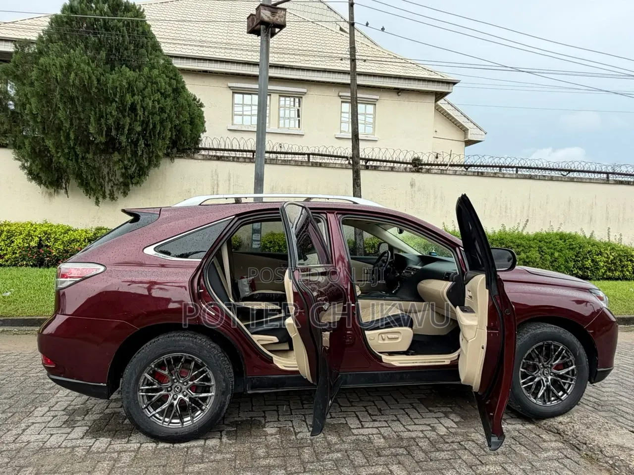 Lexus RX 2010 Burgundy