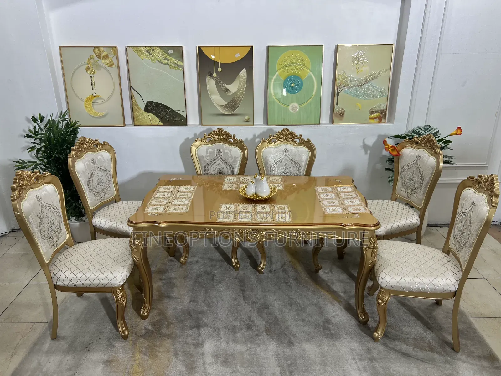 Gilded Dining Table