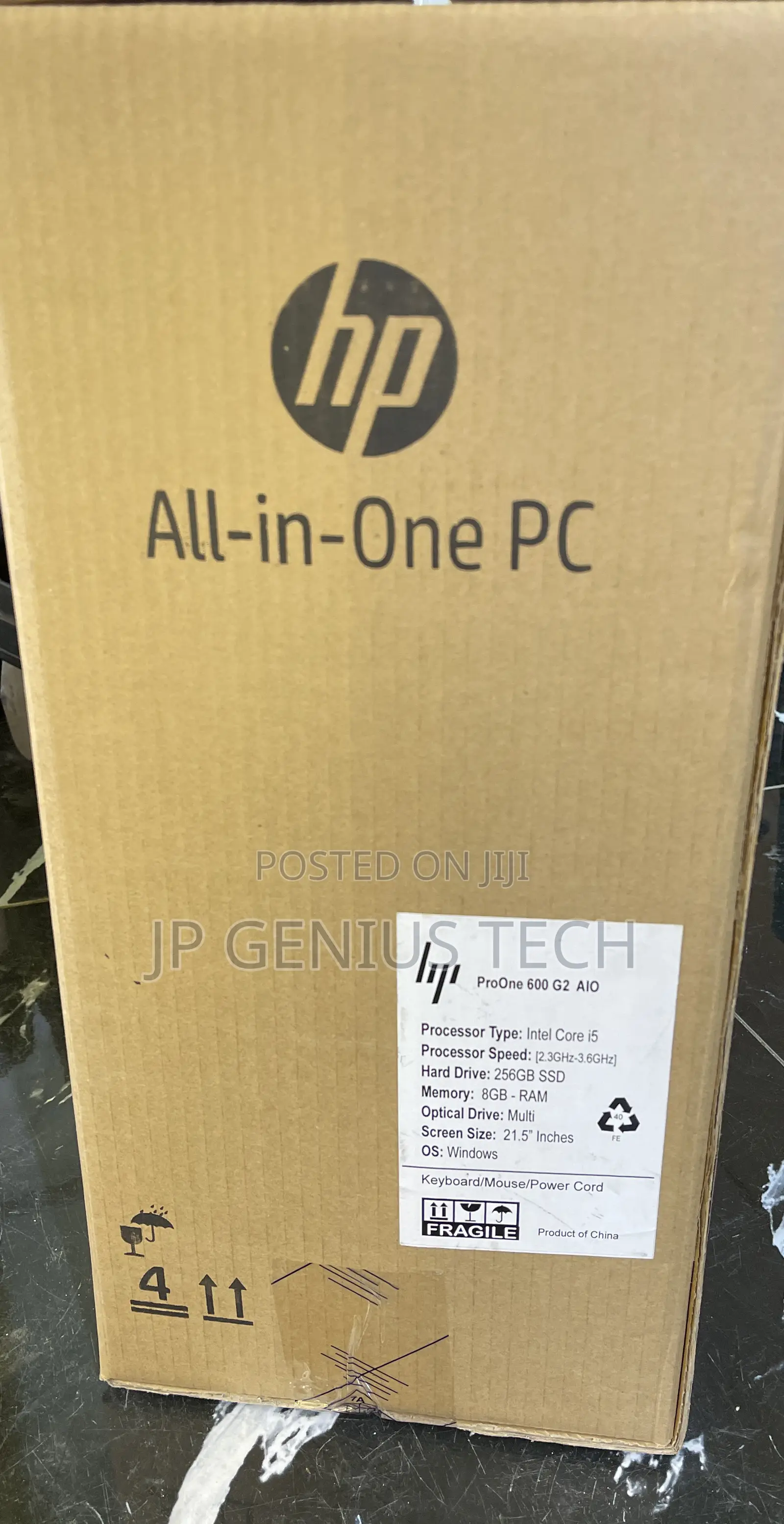New Desktop Computer HP ProOne 600 8GB Intel Core i5 SSD 256GB