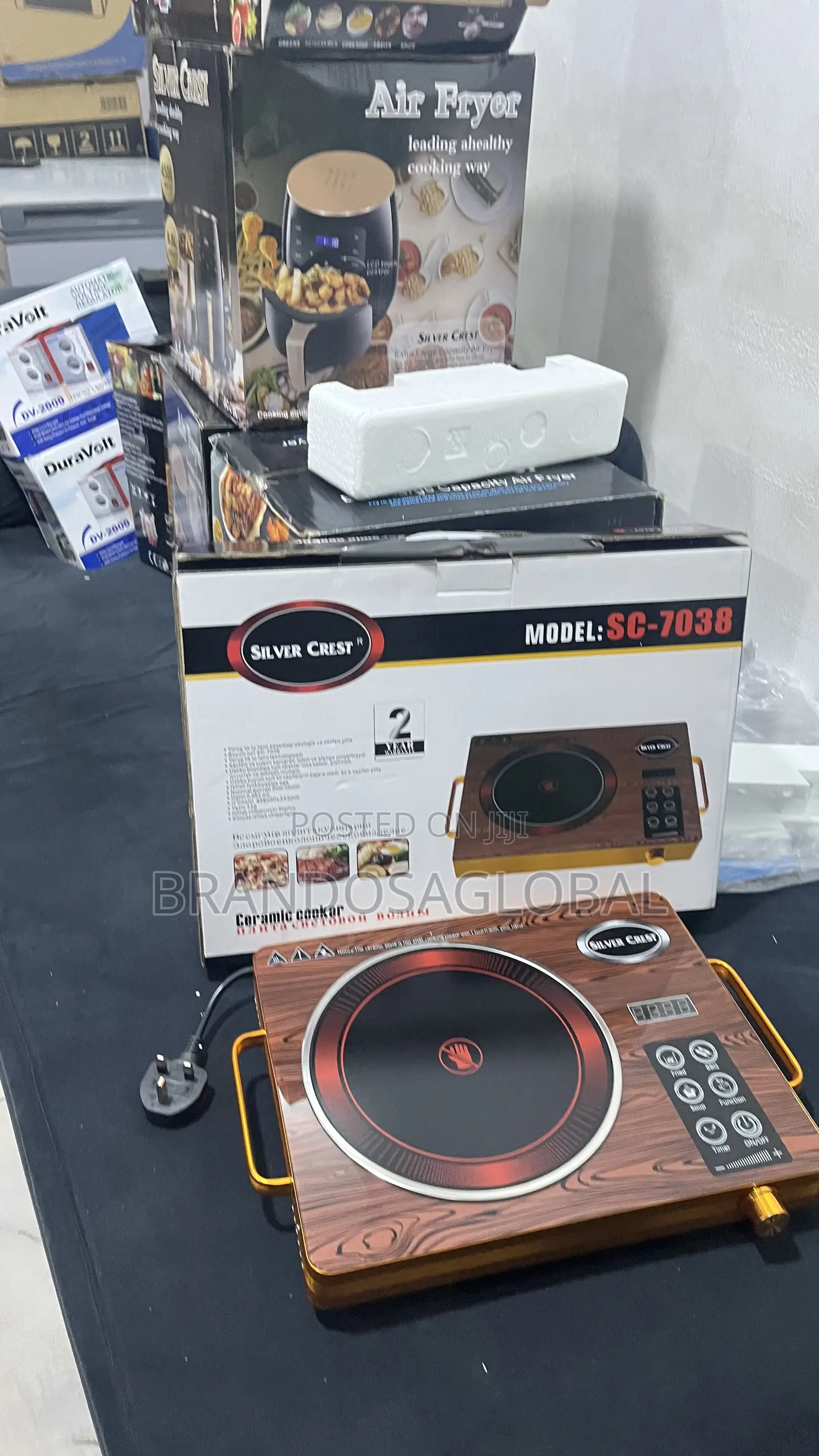 Silver Crest Ceramic Cooker Sc-7038–Fast Heating Electric Cooker
