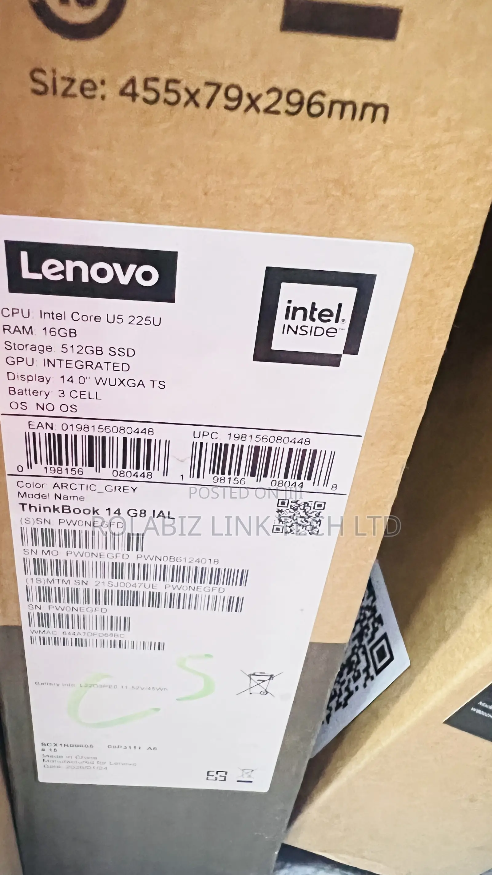 New Lenovo IdeaPad 5 Slim 13th Gen i7 8GB Intel Core i7 SSD 512GB